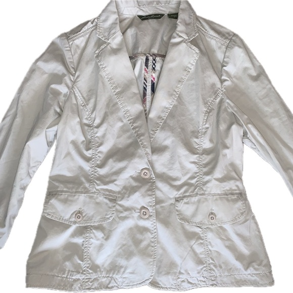 Eddie Bauer Light Tan Tailored Jacket - Picture 2 of 6